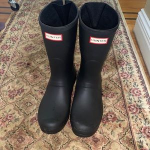 Hunter Dark Rainboots